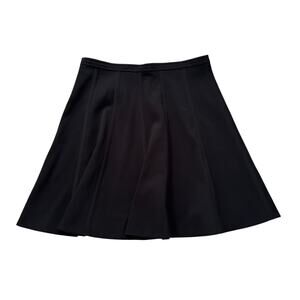 Rebecca Taylor black a-line mini skirt size 0